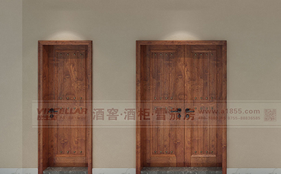 從簡約到藝術(shù)風(fēng)格的32款家庭酒窖門效果圖